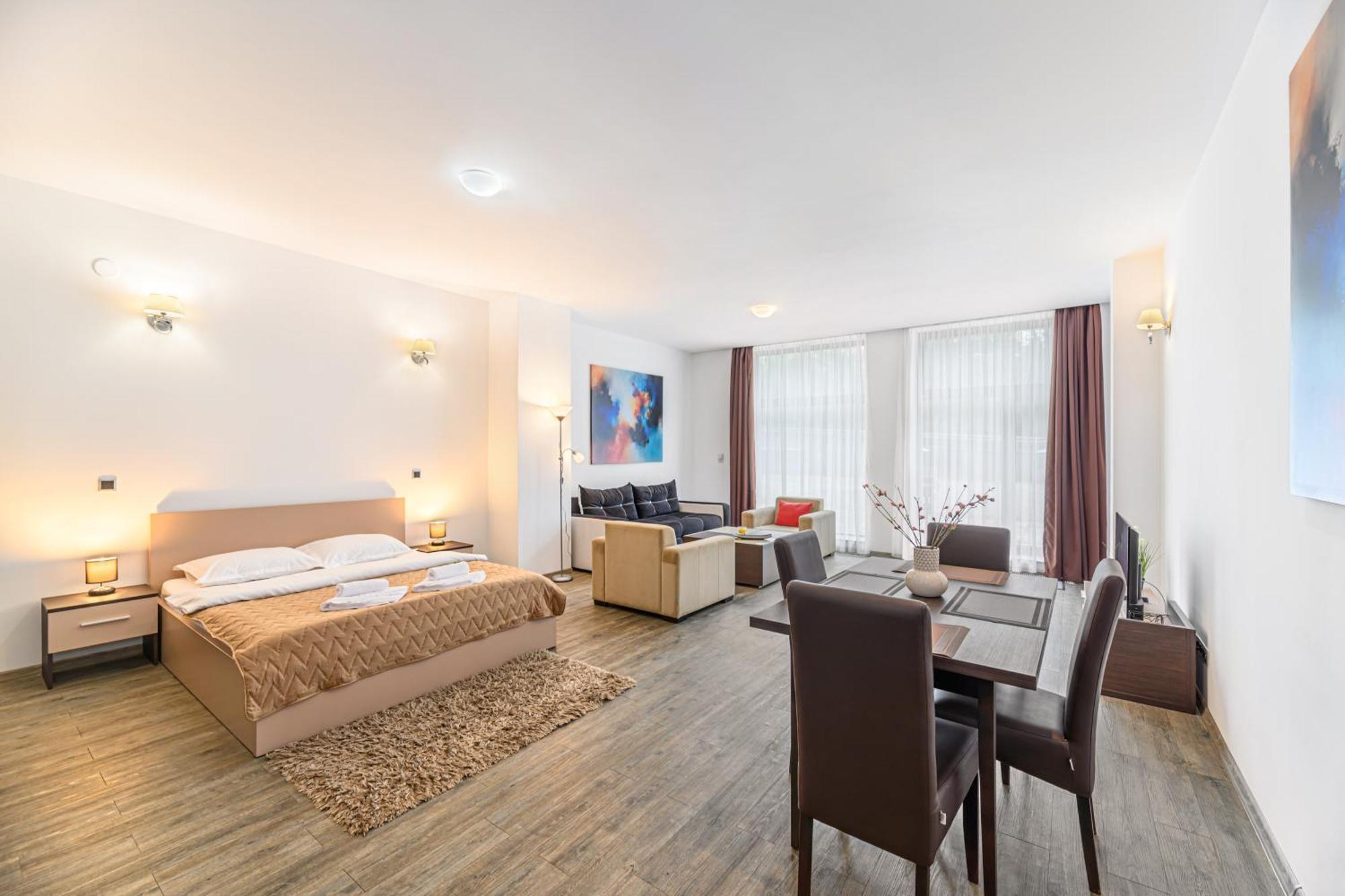 Alpine Escape Studio - Silver Mountain Resort & Spa - โปยานาบราซอฟ ภายนอก รูปภาพ