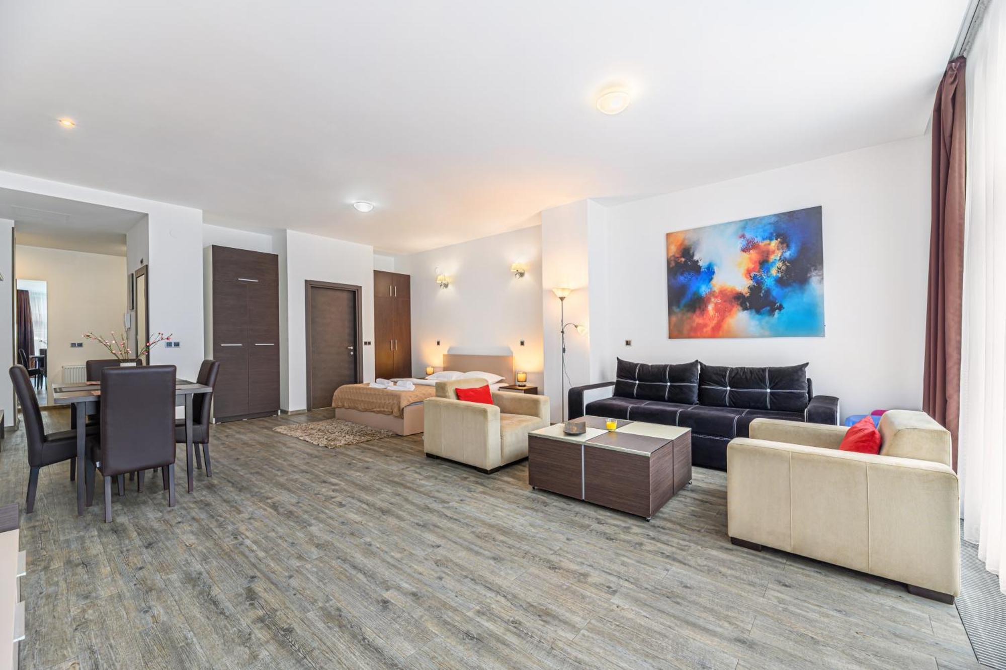 Alpine Escape Studio - Silver Mountain Resort & Spa - โปยานาบราซอฟ ภายนอก รูปภาพ