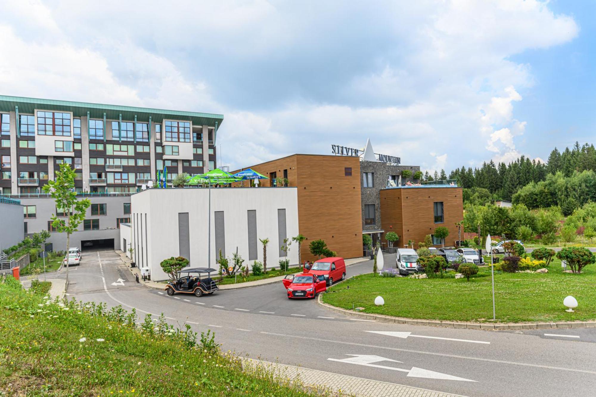 Alpine Escape Studio - Silver Mountain Resort & Spa - โปยานาบราซอฟ ภายนอก รูปภาพ