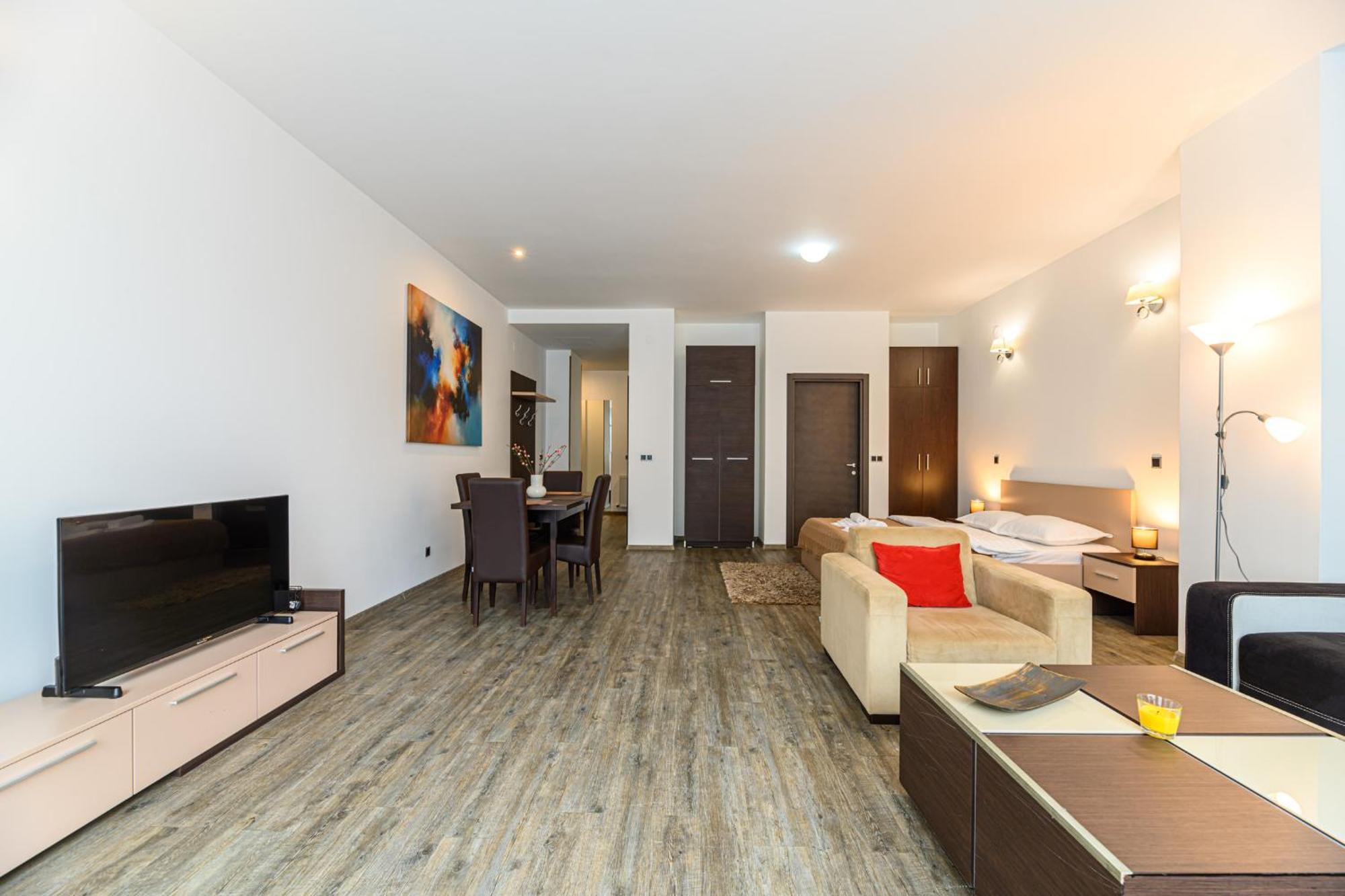 Alpine Escape Studio - Silver Mountain Resort & Spa - โปยานาบราซอฟ ภายนอก รูปภาพ
