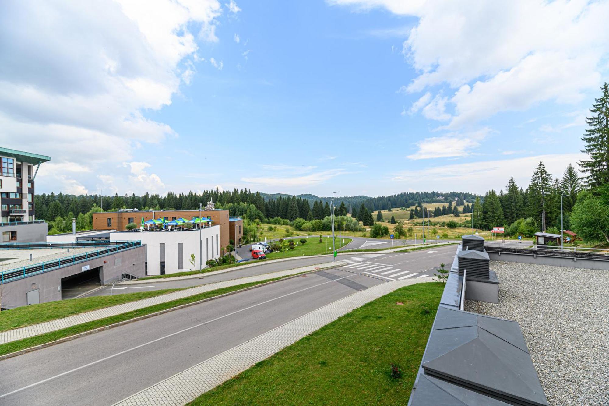 Alpine Escape Studio - Silver Mountain Resort & Spa - โปยานาบราซอฟ ภายนอก รูปภาพ